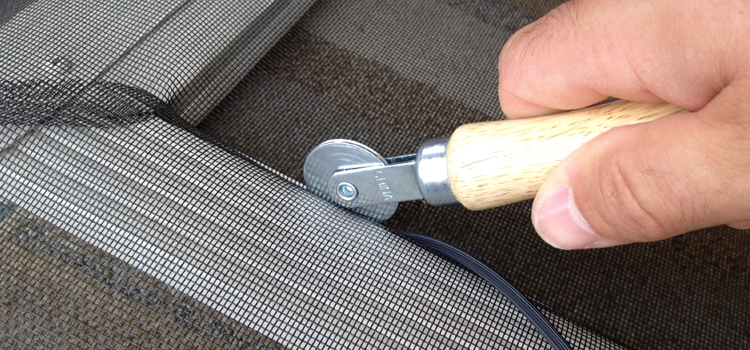 metal screen door repair in Seaside
